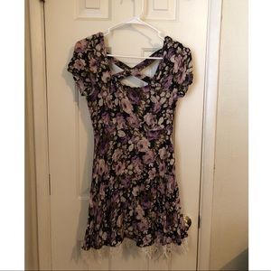 Urban Outfitters Floral Criss Cross Dress